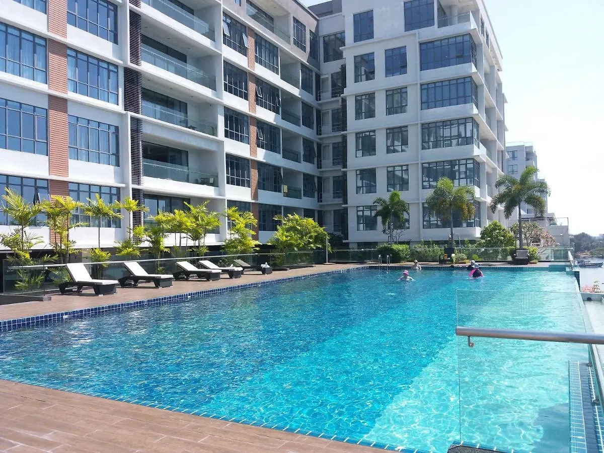 Apartment Elegant Living @ Pelagos Suites Oceanus Waterfront Kk Kota Kinabalu Malaysia