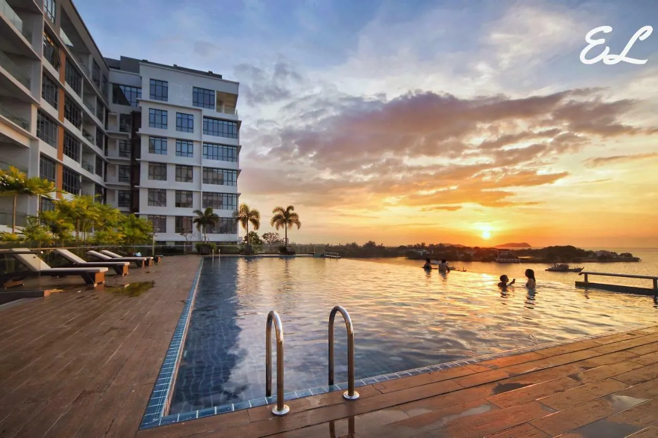 Elegant Living @ Pelagos Suites Oceanus Waterfront Kk Kota Kinabalu 0*,  Malaysia